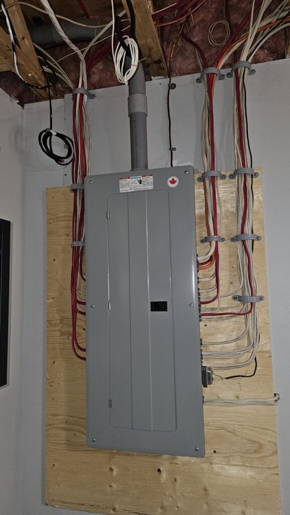 Changement de Panneau Électrique 200A.